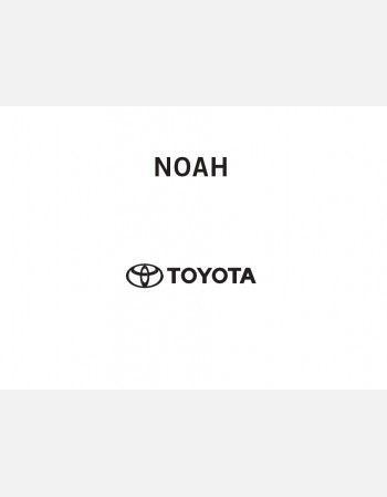 toyota noah 2022-2023 owners manual in english